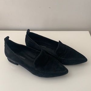 🍑 Jeffrey Campbell Vionnet Pointy Suede Loafers